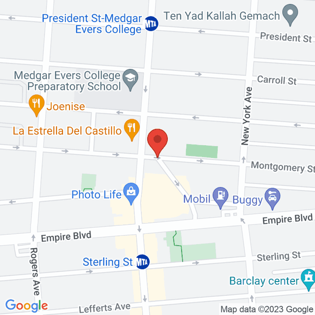 Location for Crown Heights